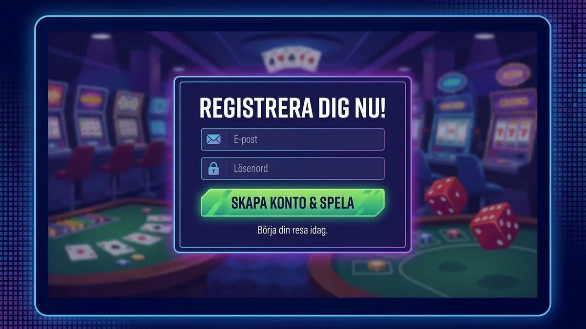 Registrera dig med bonus